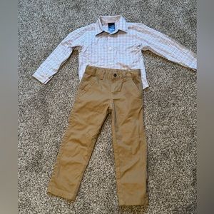 Nautica 4T Boys Dress Shirt with Pants